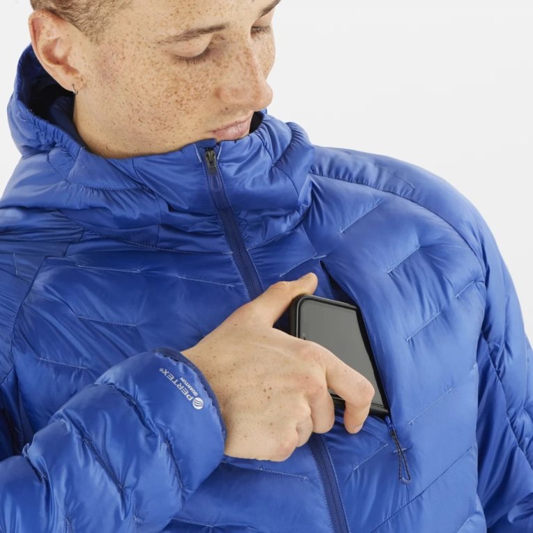 Chaquetas Aislantes Salomon Outline Primaloft Hombre Azules | MX HAWU140